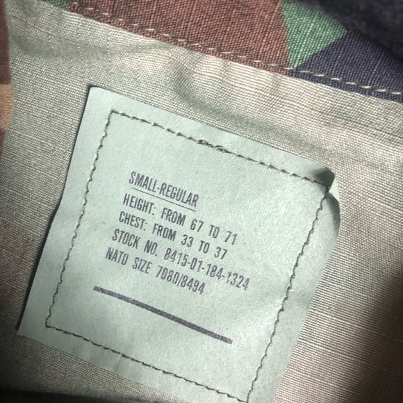 Custom 1990’s Military Back Patch Jacket - Picture 6 of 7